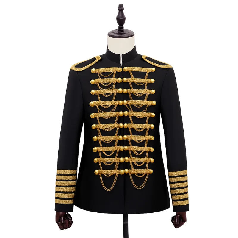 Ansicht 5 — Steampunk-Jacke – Militärstil