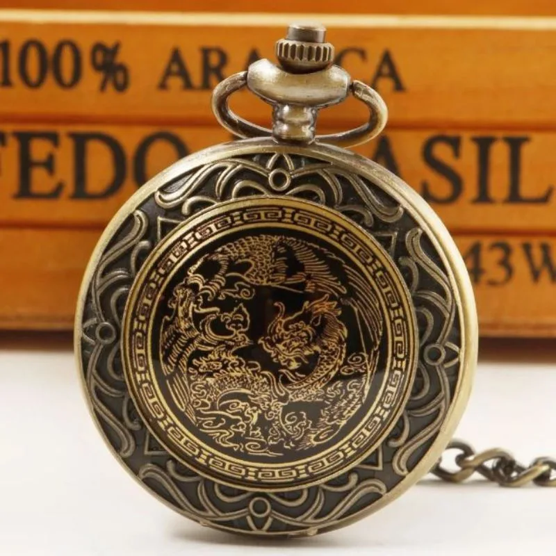 Ansicht 4 — Steampunk-Taschenuhr – mit Sprungdeckel