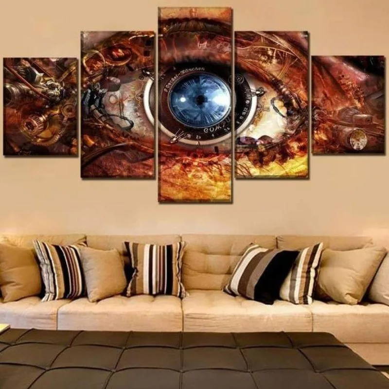 Ansicht 4 — Wandbild – Auge