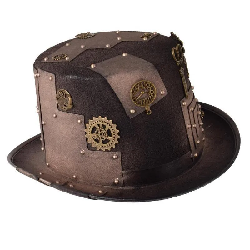 Ansicht 5 — Steampunk-Hut – braun