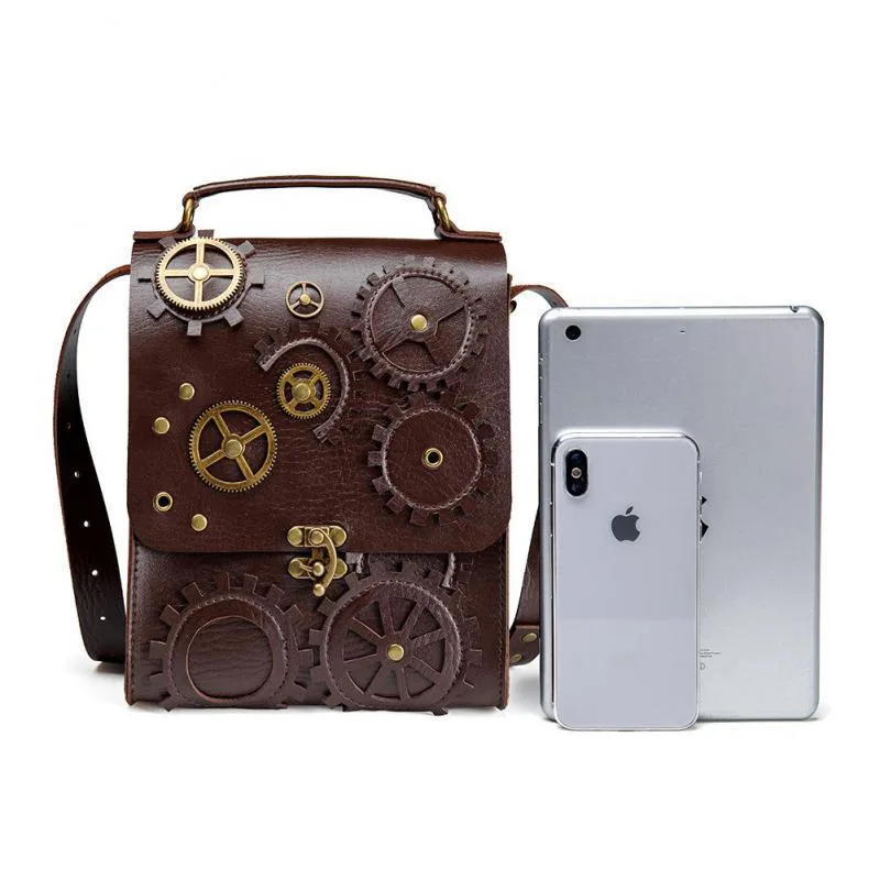 Ansicht 5 — Steampunk-Tasche – Schulterriemen