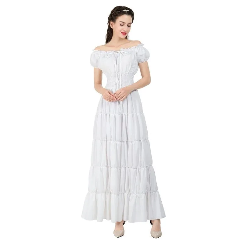 Ansicht 3 — Steampunk-Kleid – weiß