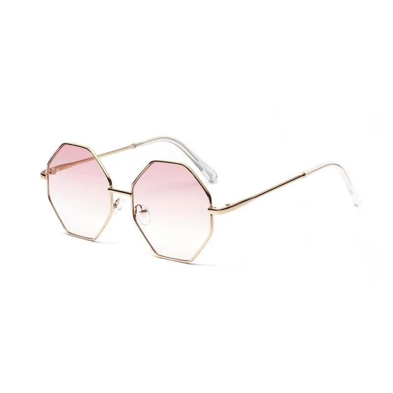 Ansicht 3 — Steampunk-Sonnenbrille – Achteckig