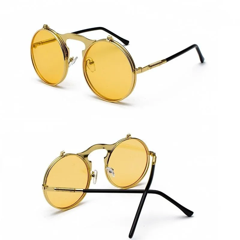 Ansicht 14 — Steampunk-Brille – Doppelte Gläser