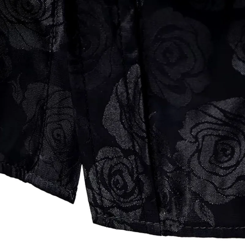 Ansicht 7 — Hemd für Herren – schwarz Blume
