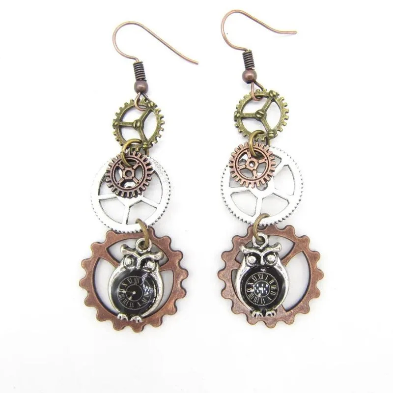Ansicht 29 — Steampunk-Ohrringe – Hängend