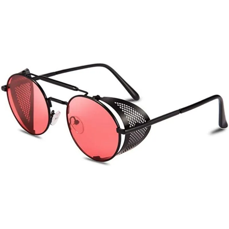Ansicht 3 — Steampunk-Sonnenbrille – rund