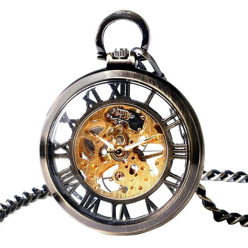 Ansicht 2 — Steampunk-Taschenuhr – Transparent