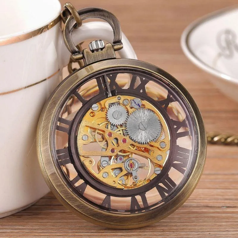 Ansicht 5 — Steampunk-Taschenuhr – Transparent