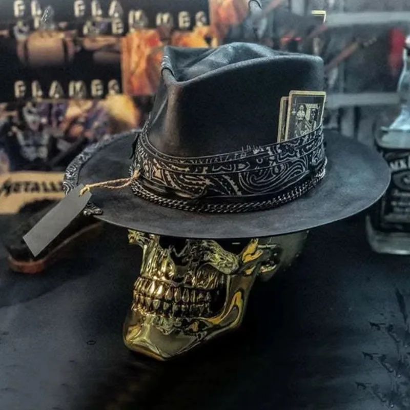 Ansicht 4 — Steampunk-Hut – Cowboy