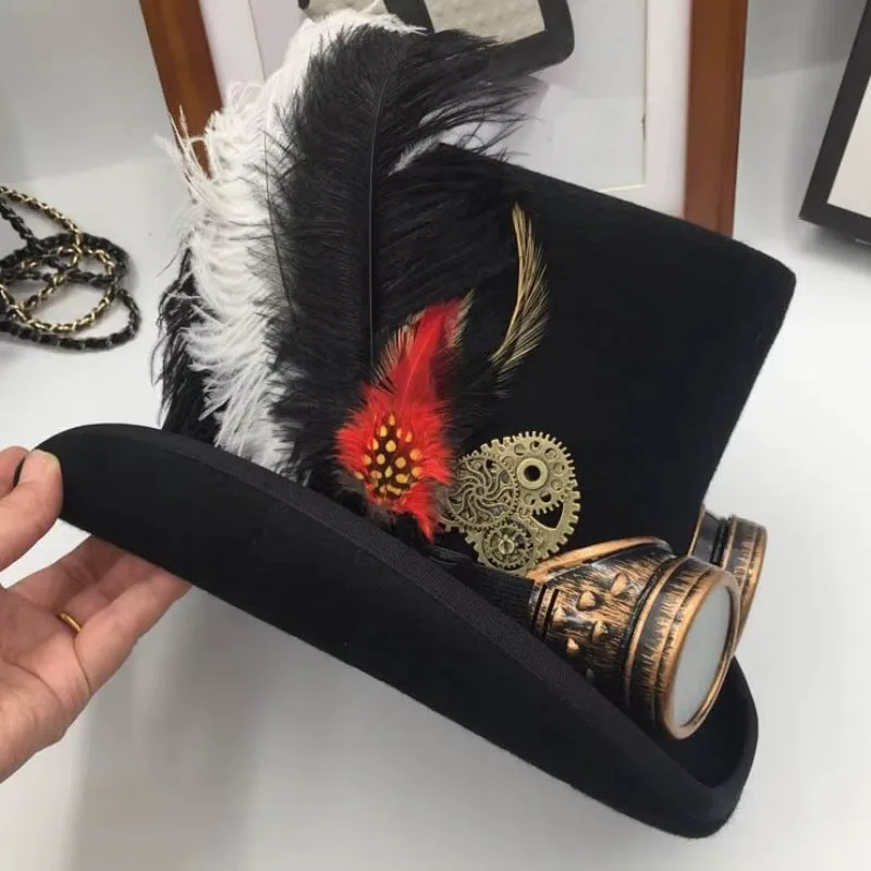 Ansicht 6 — Steampunk-Hut – Ada Lovelace