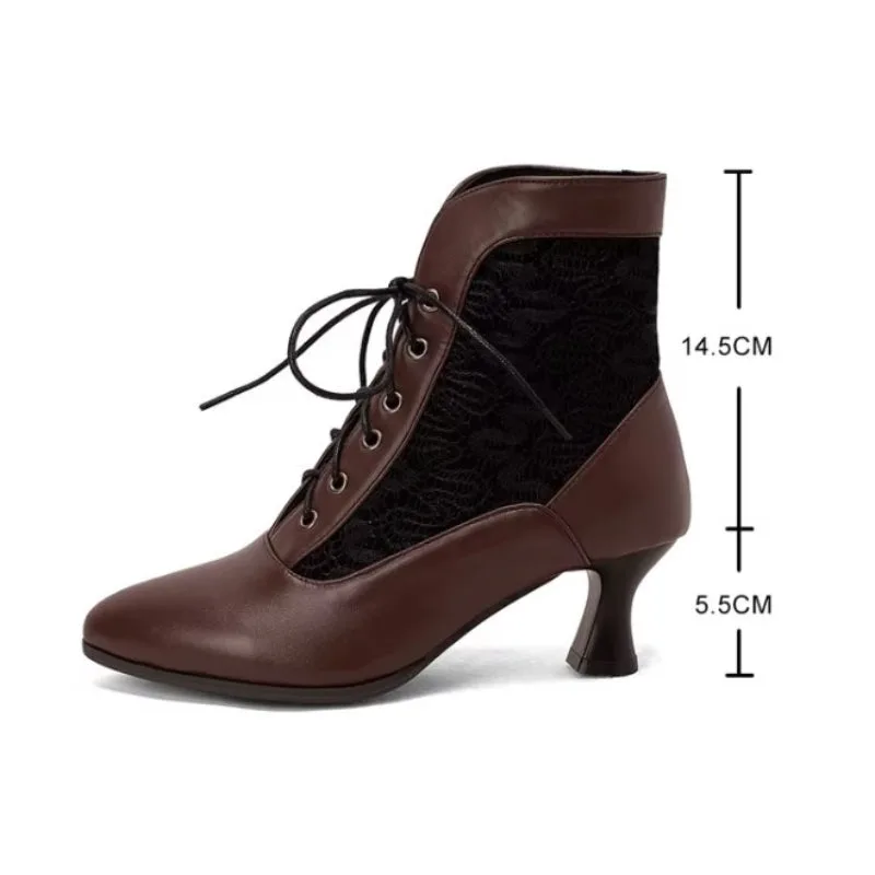 Ansicht 3 — Steampunk-Stiefeletten – edwardianisch