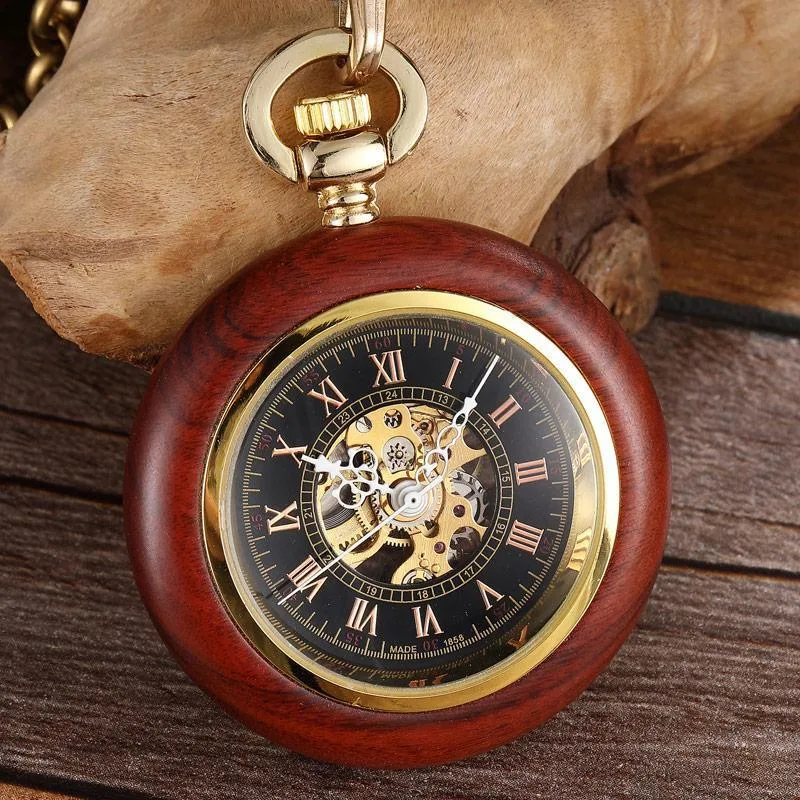 Taschenuhr – Holz