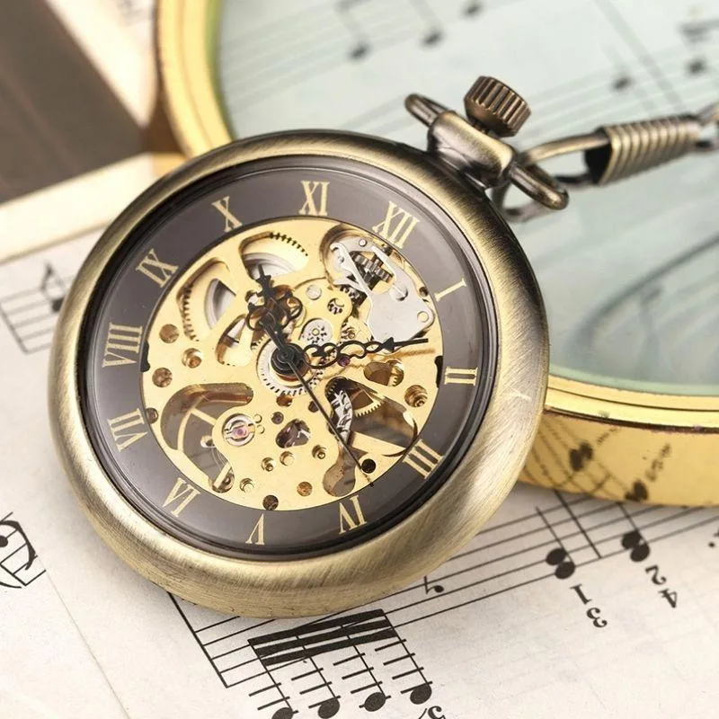 Ansicht 5 — Taschenuhr – Bronzefarben