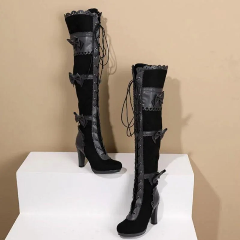 Ansicht 8 — Steampunk-Stiefel – Spitze
