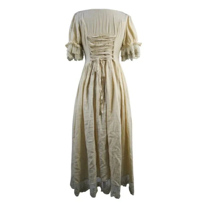 Ansicht 4 — Kleid – viktorianisch Gebrochenes weiß