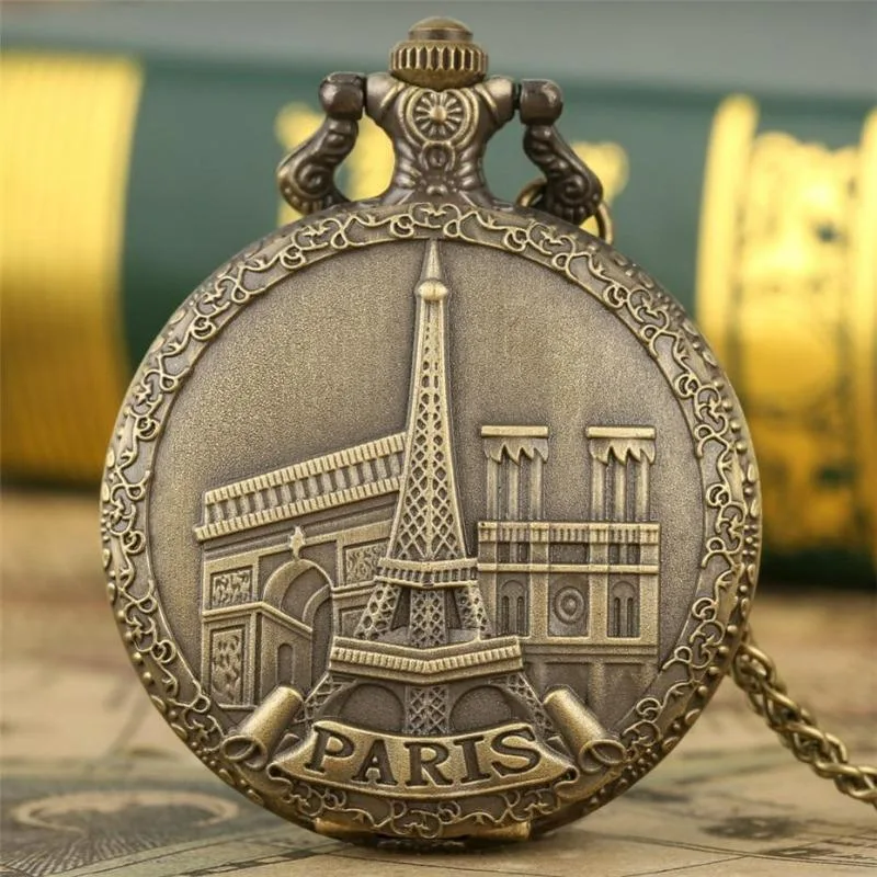 Ansicht 6 — Steampunk-Taschenuhr – Paris