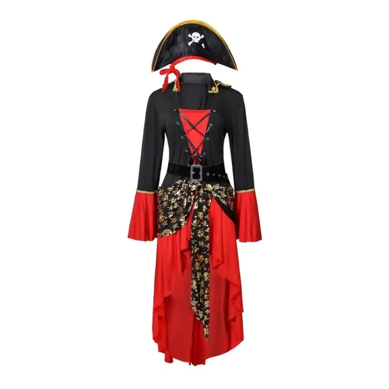 Ansicht 9 — Steampunk-Kostüm für Damen – Piratenstil
