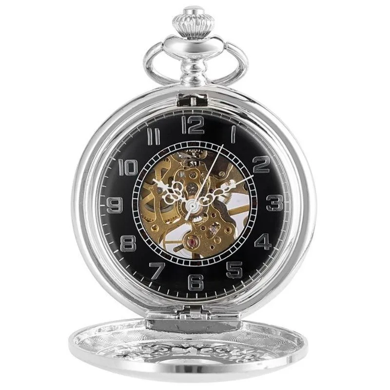 Ansicht 7 — Taschenuhr – antik-look aus Stahl (Box)