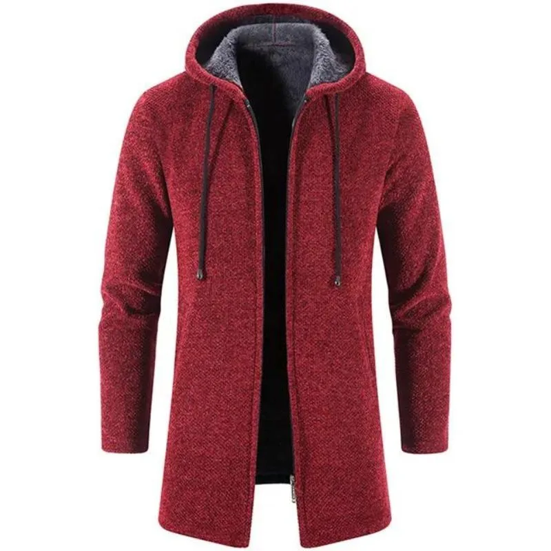 Ansicht 11 — Strickjacke für Herren – mit Kapuze