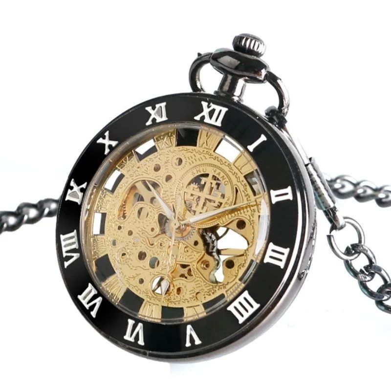 Ansicht 5 — Taschenuhr – Skelett antik-look