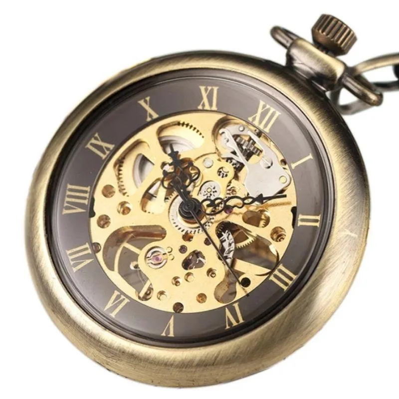 Taschenuhr – Bronzefarben