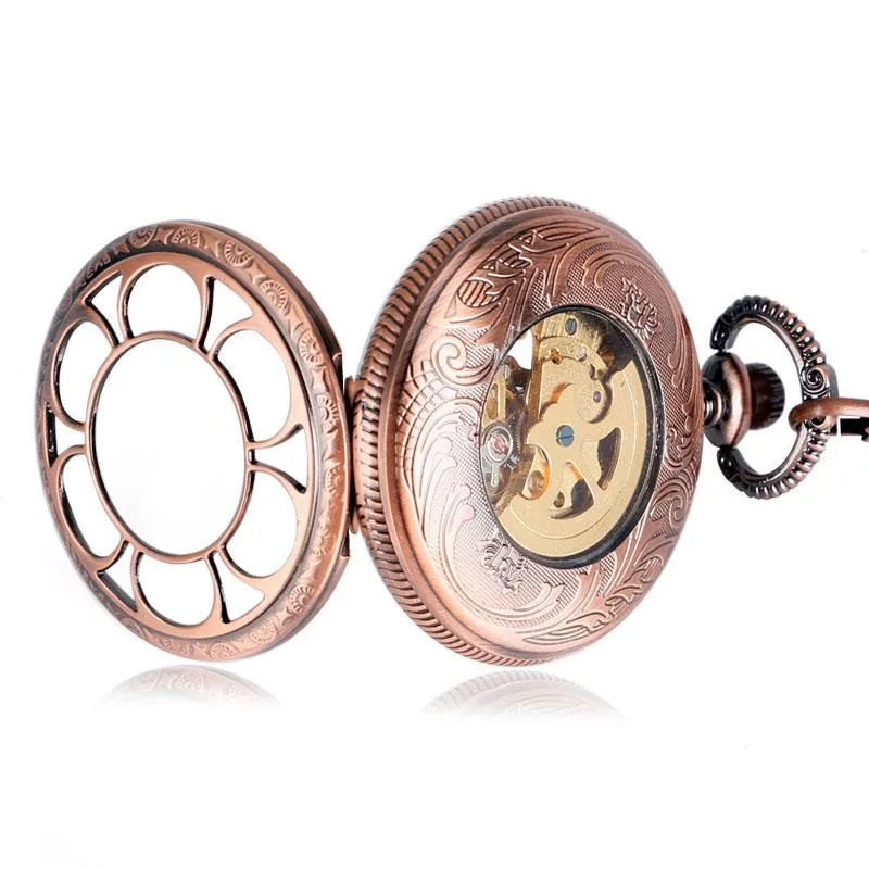 Ansicht 4 — Taschenuhr – Roségoldfarben
