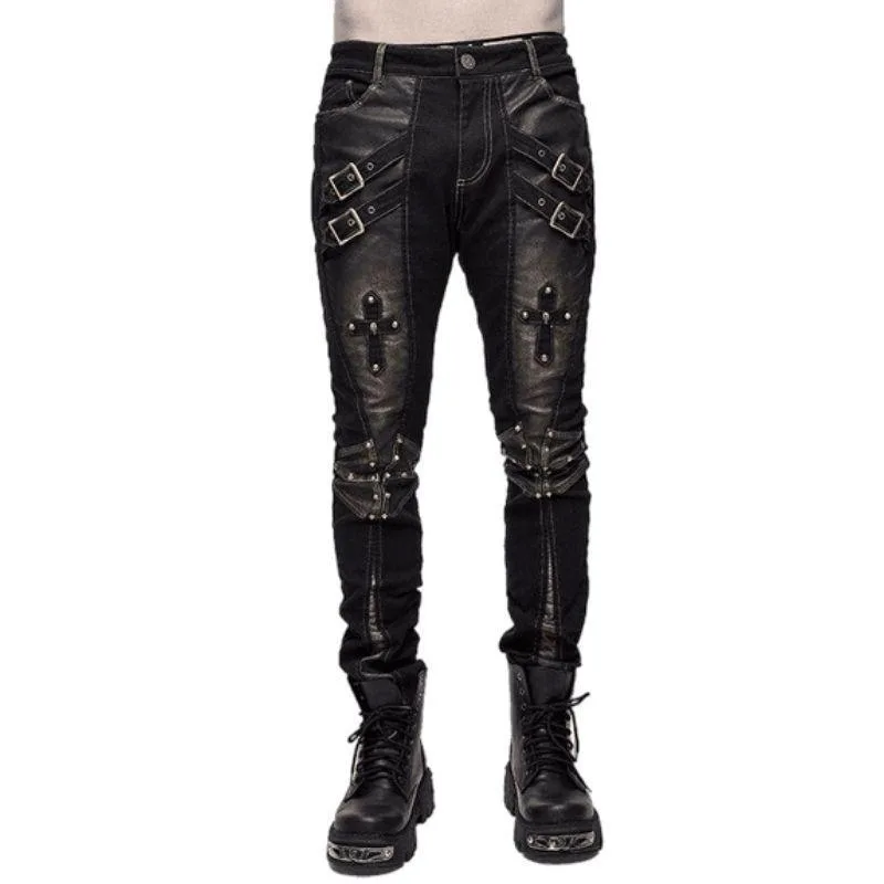 Ansicht 2 — Steampunk-Hose für Herren – Rock