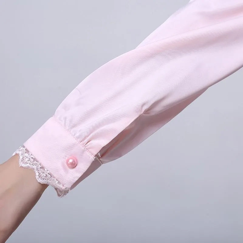Ansicht 5 — Bluse für Damen – Jabotkragen