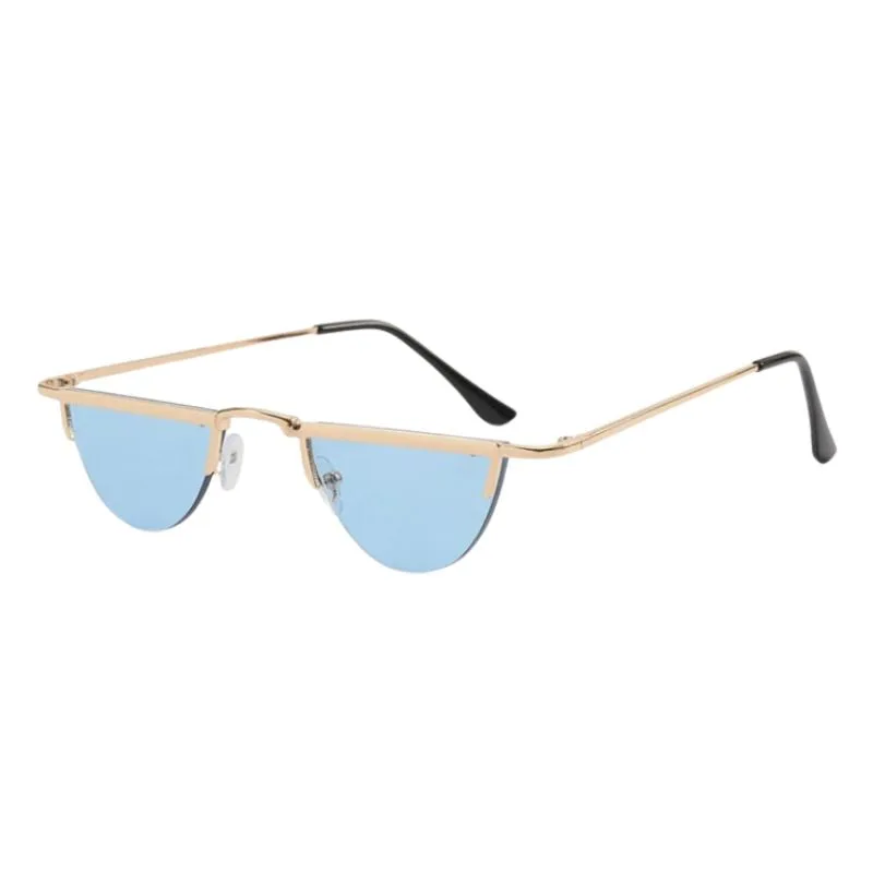 Sonnenbrille – Halbmondform Vintage