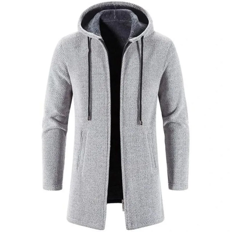 Ansicht 8 — Strickjacke für Herren – mit Kapuze