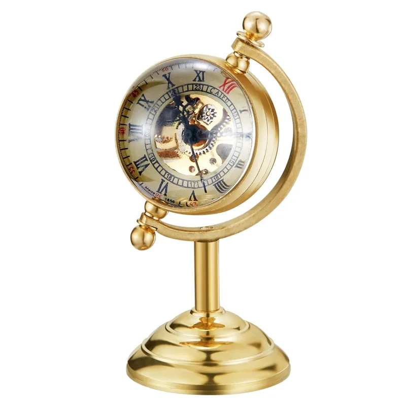 Steampunk-Tischuhr – Schreibtisch mechanisch