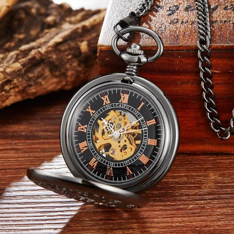 Ansicht 2 — Steampunk-Taschenuhr – Drache