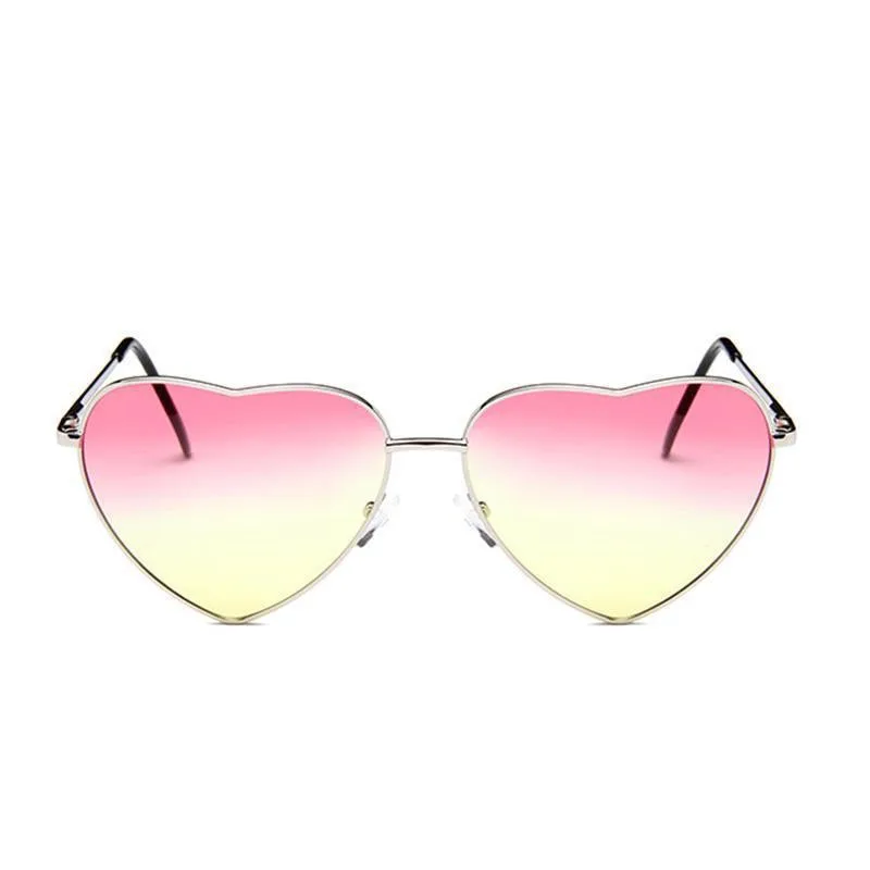 Ansicht 3 — Sonnenbrille – Herz rosa