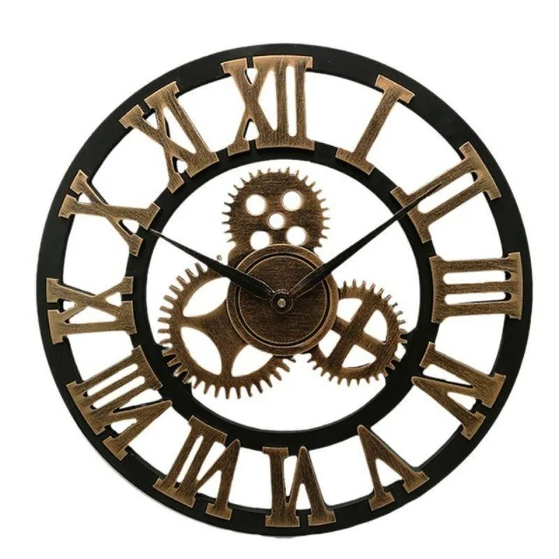 Steampunk-Wanduhr