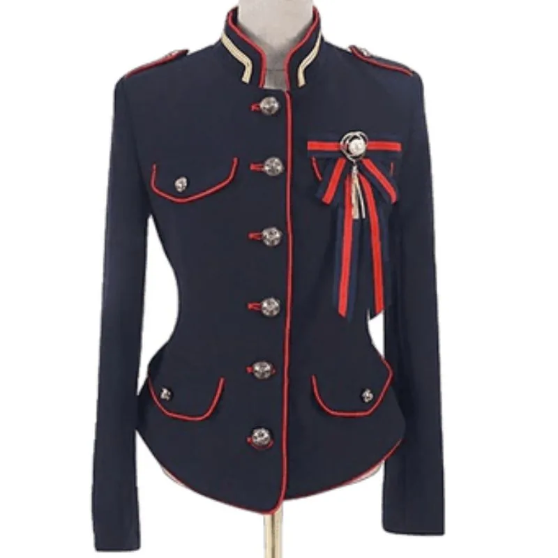 Jacke für Damen – Militärstil Gothic
