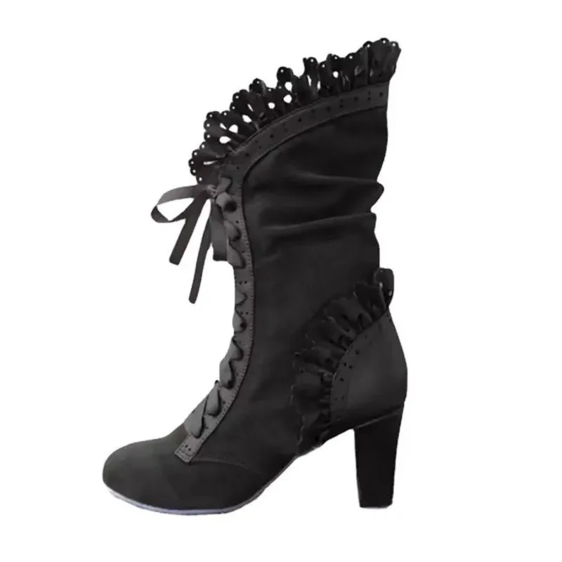 Steampunk-Stiefeletten – viktorianisch