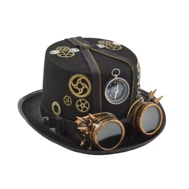 Ansicht 4 — Steampunk-Hut – Revolutionär
