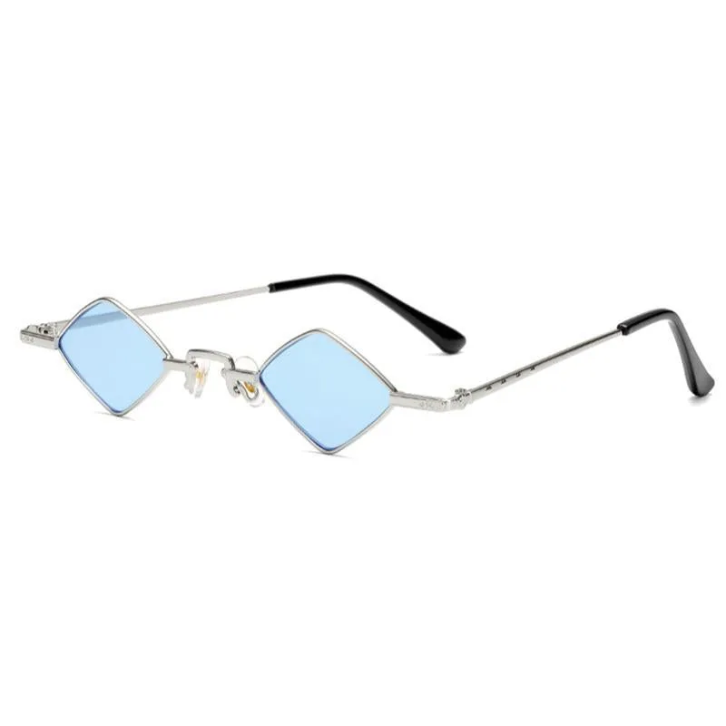 Ansicht 2 — Steampunk-Sonnenbrille – Rautenform