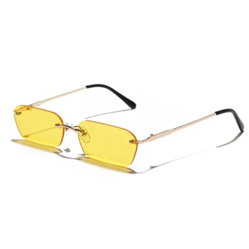 Ansicht 4 — Steampunk-Sonnenbrille – rechteckig