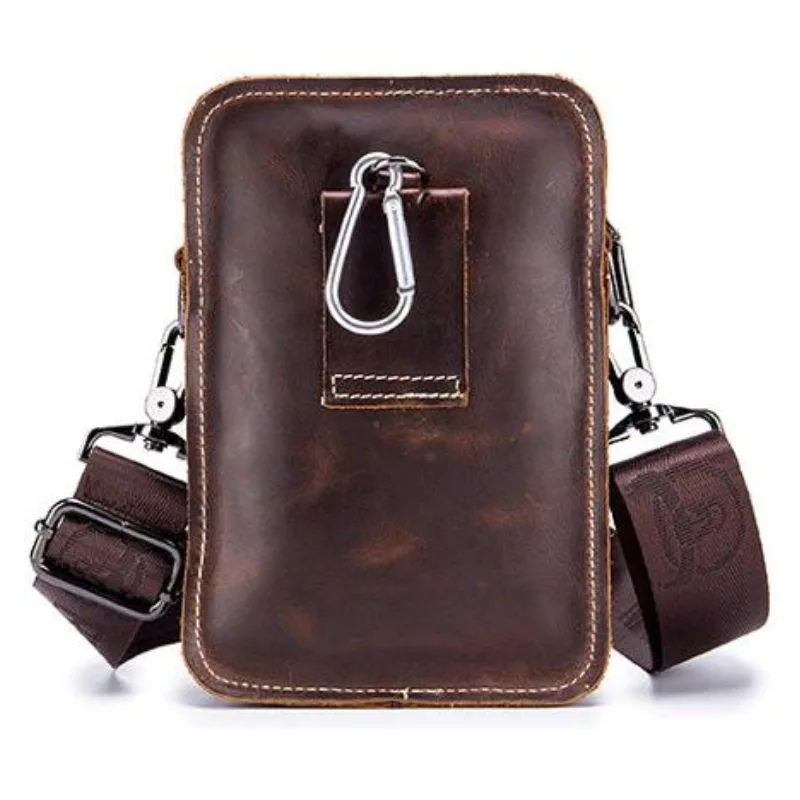 Ansicht 6 — Clutch für Herren – Leder Schulterriemen