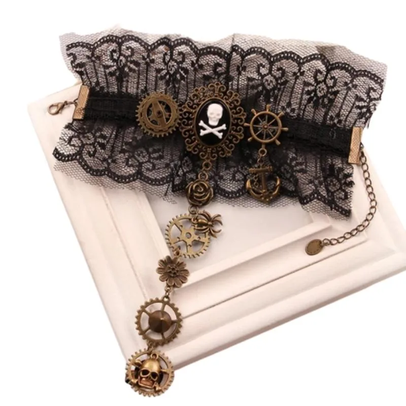 Ansicht 3 — Steampunk-Armband – Spitze