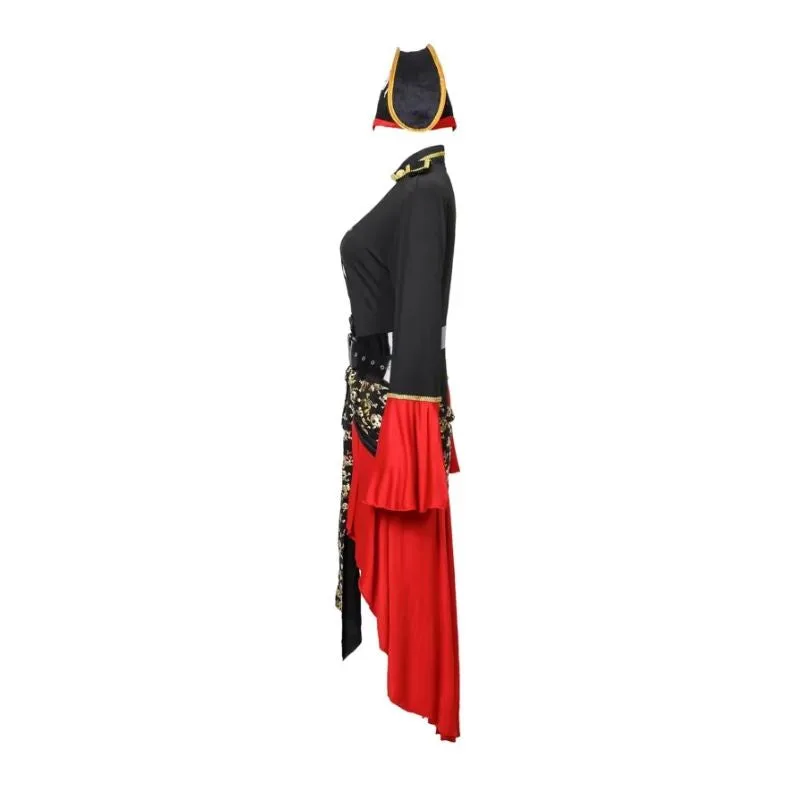 Ansicht 3 — Steampunk-Kostüm für Damen – Piratenstil