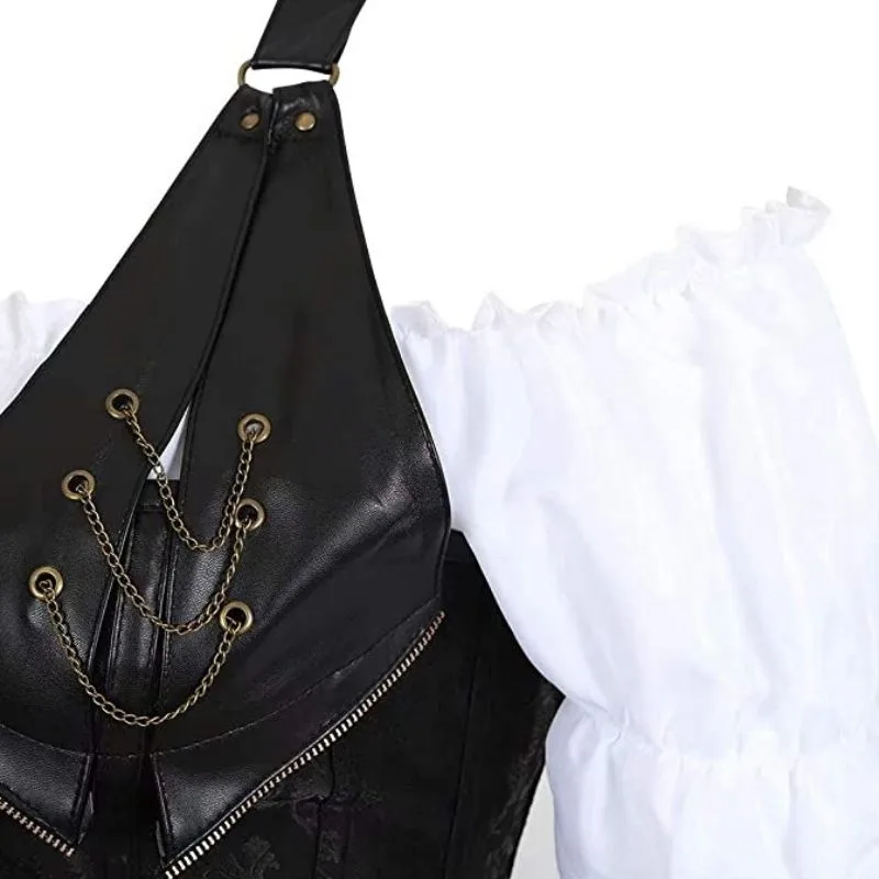 Ansicht 4 — Steampunk-Kleid – Korsett