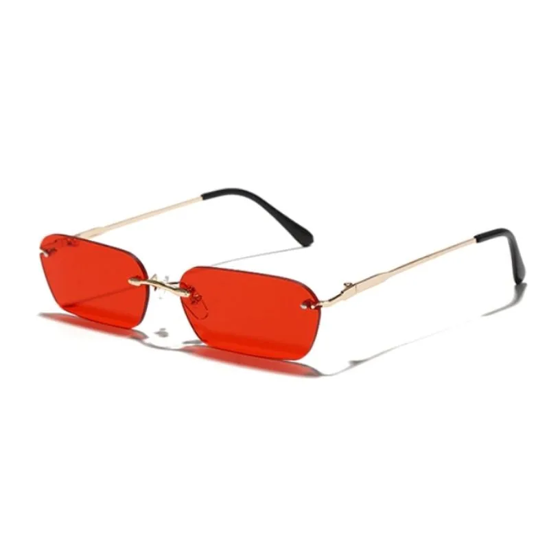 Ansicht 2 — Steampunk-Sonnenbrille – rechteckig