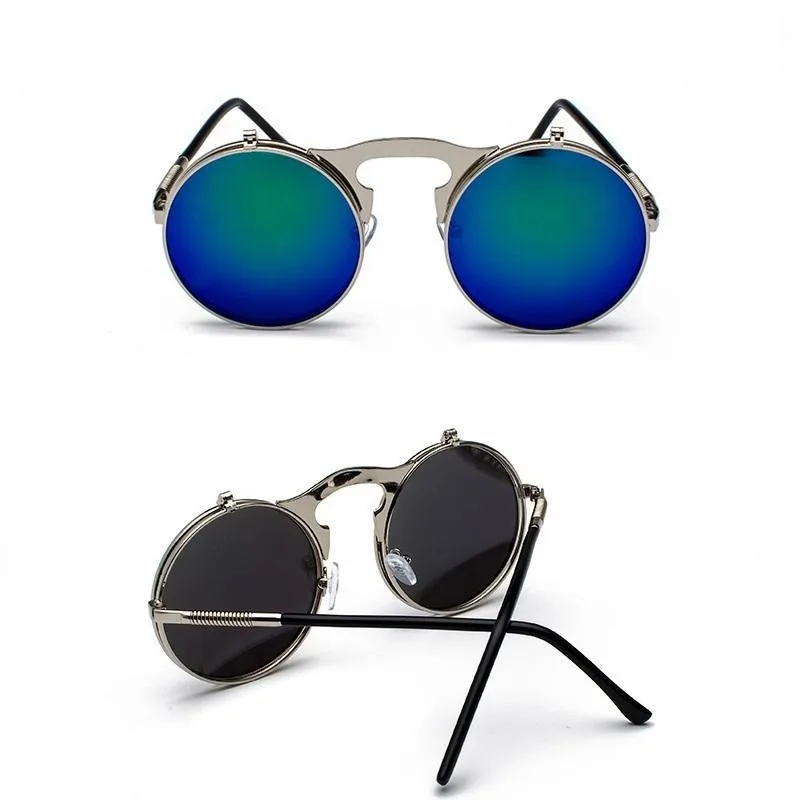 Ansicht 7 — Steampunk-Brille – Doppelte Gläser