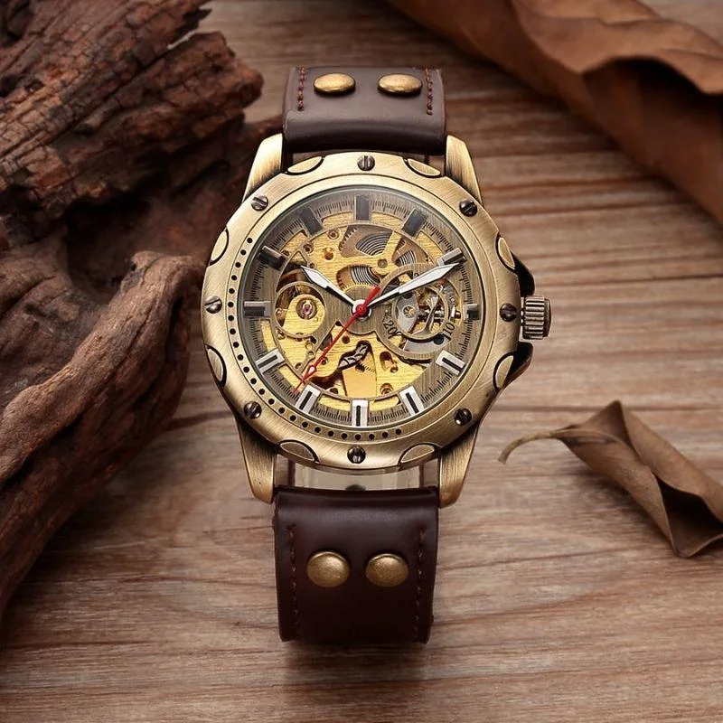 Ansicht 6 — Steampunk-Uhr – Zahnrad
