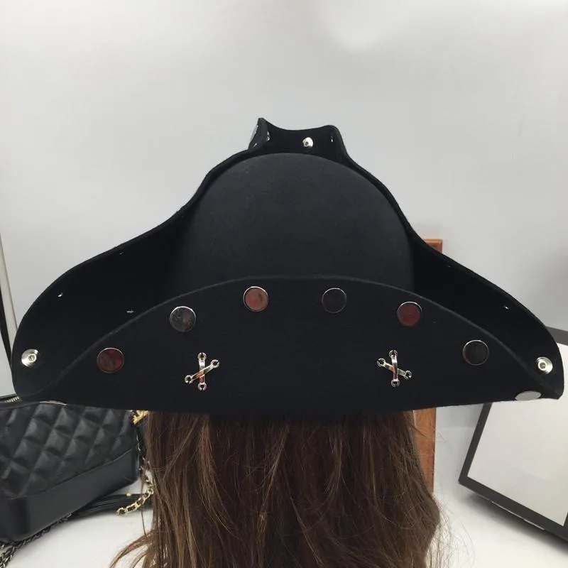 Ansicht 6 — Steampunk-Hut – Piratenstil