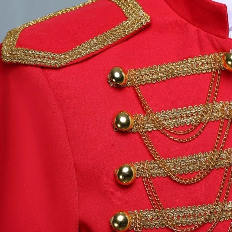 Ansicht 4 — Steampunk-Jacke – Militärstil