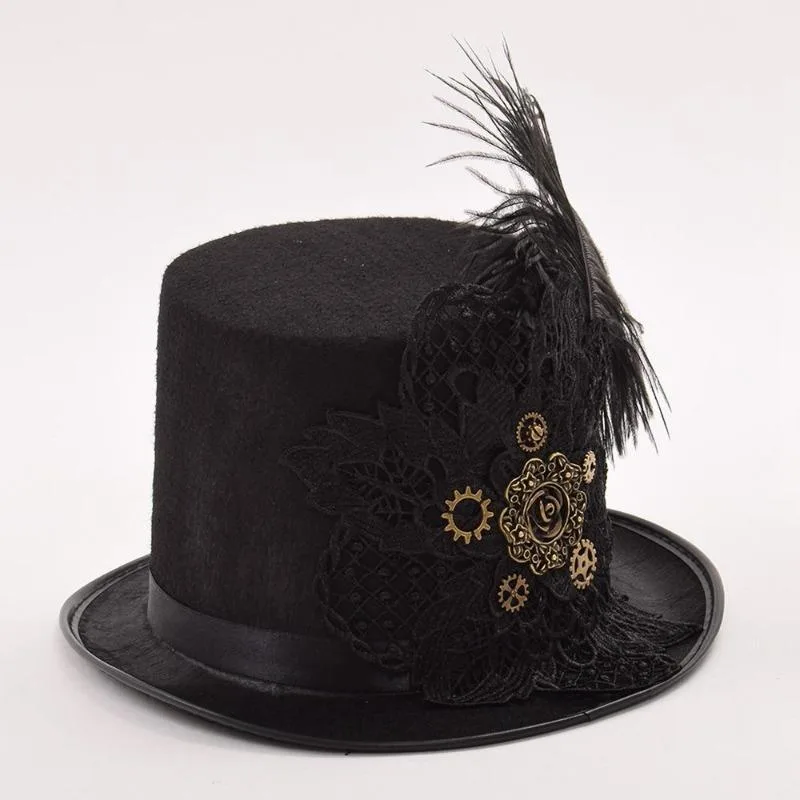 Ansicht 3 — Steampunk-Hut – viktorianisch